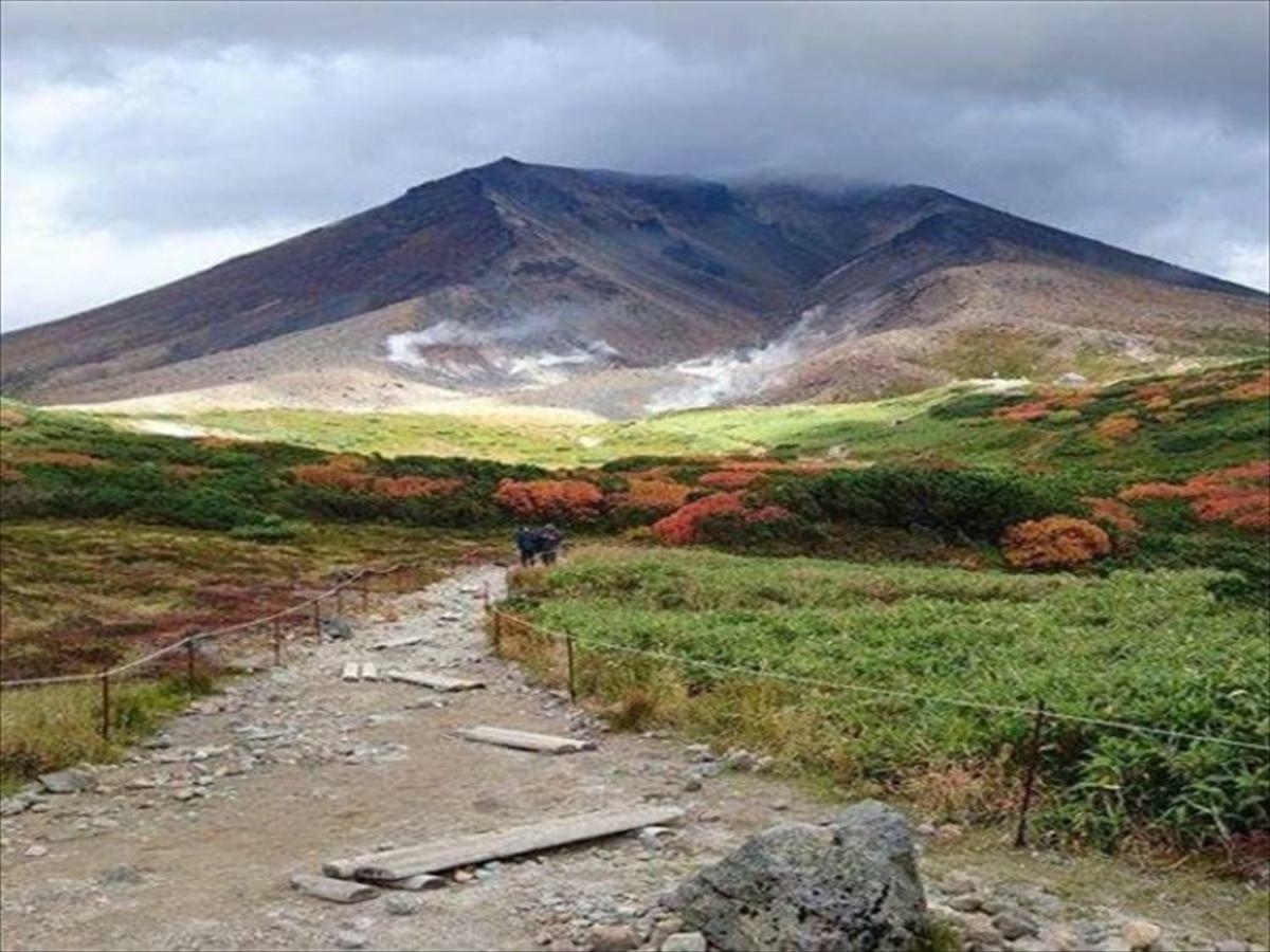 K'S House Hokkaido - Asahidake Onsen Hostel Higashikawa Dış mekan fotoğraf